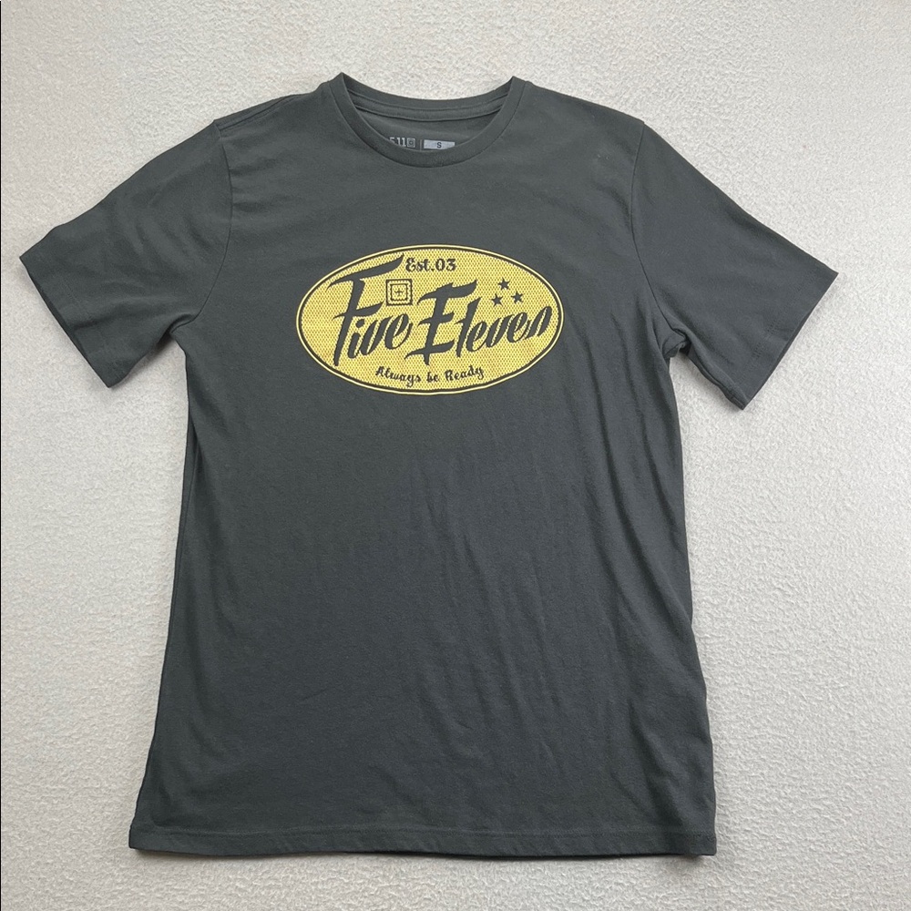 5.11 Tactical Five Eleven Black Graphic T-Shirt Size Small